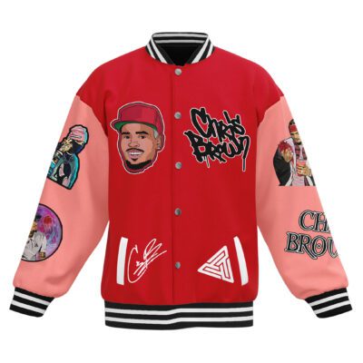 Chris Brown Baseball Jacket For Fan CFB2088 1