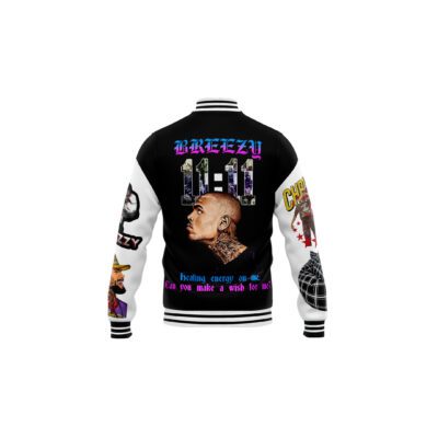 Chris Brown Baseball Jacket For Fan CFB2093 2