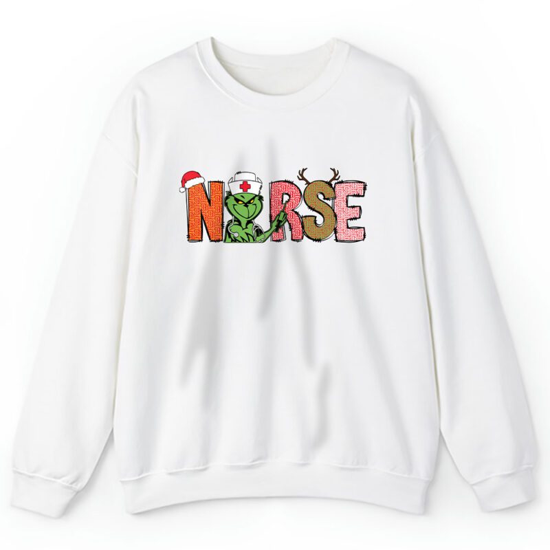 Christmas Nurse Burberry Unisex Sweatshirt TAS22019 1