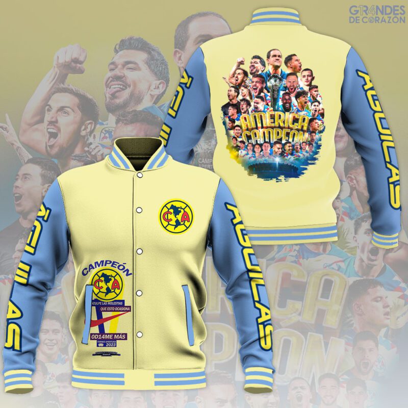 Club America Liga MX Baseball Jacket For Fan CFB1191