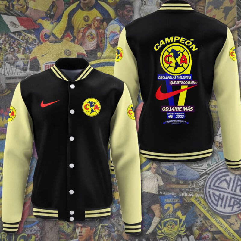 Club America Liga MX Baseball Jacket For Fan CFB1314