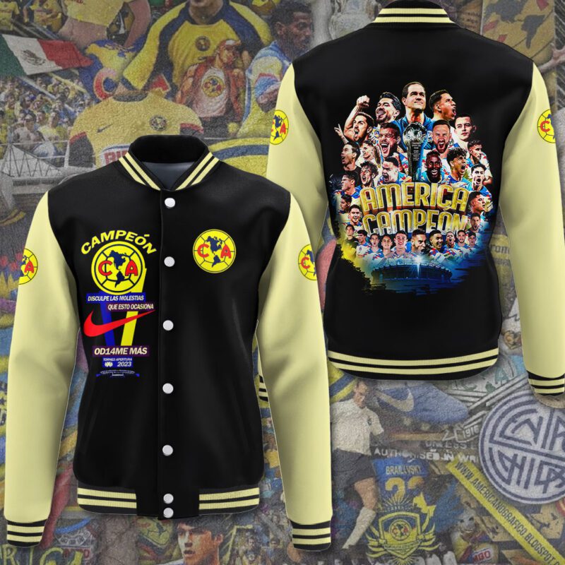 Club America Liga MX Baseball Jacket For Fan CFB1315