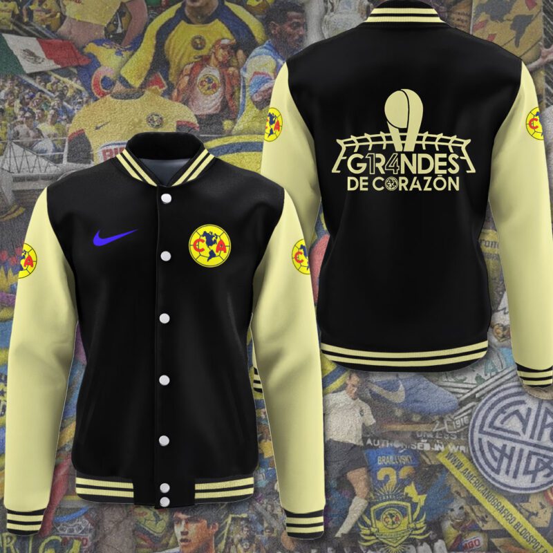 Club America Liga MX Baseball Jacket For Fan CFB1316