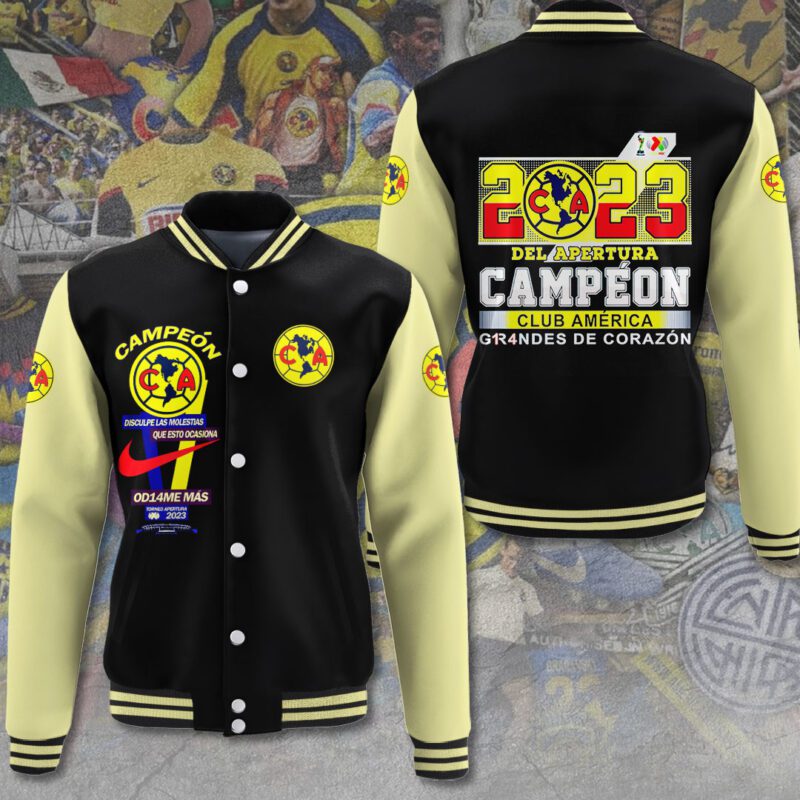 Club America Liga MX Baseball Jacket For Fan CFB1323