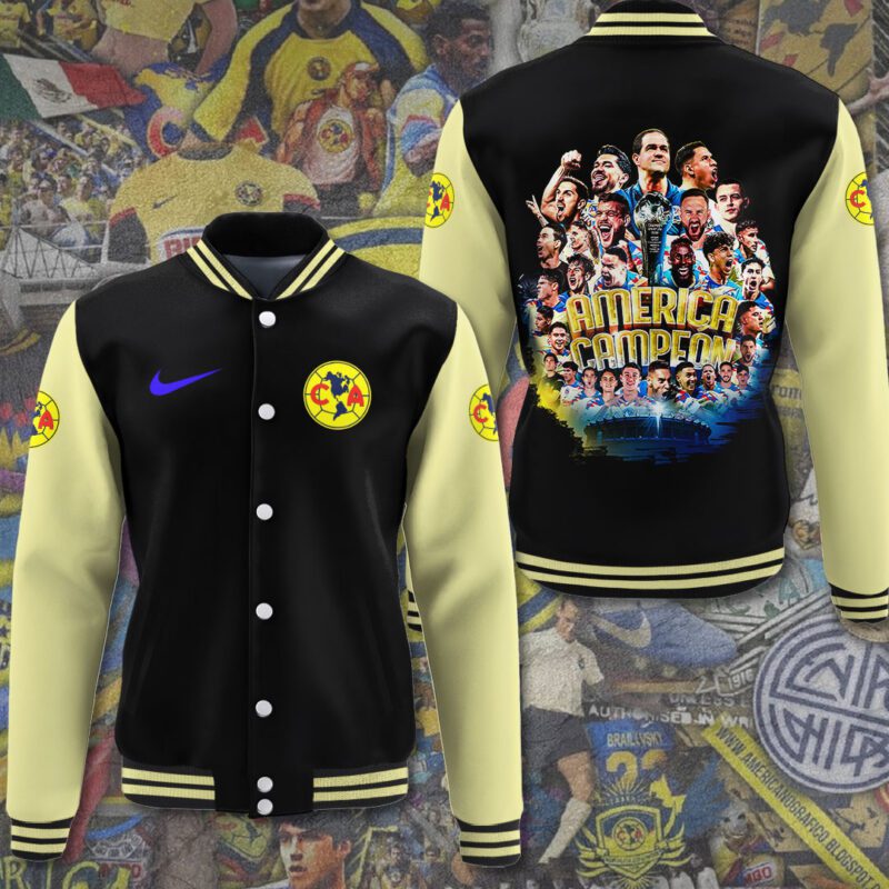 Club America Liga MX Baseball Jacket For Fan CFB1324