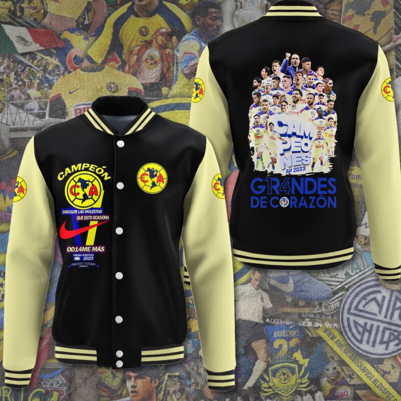 Club America Liga MX Baseball Jacket For Fan CFB1326