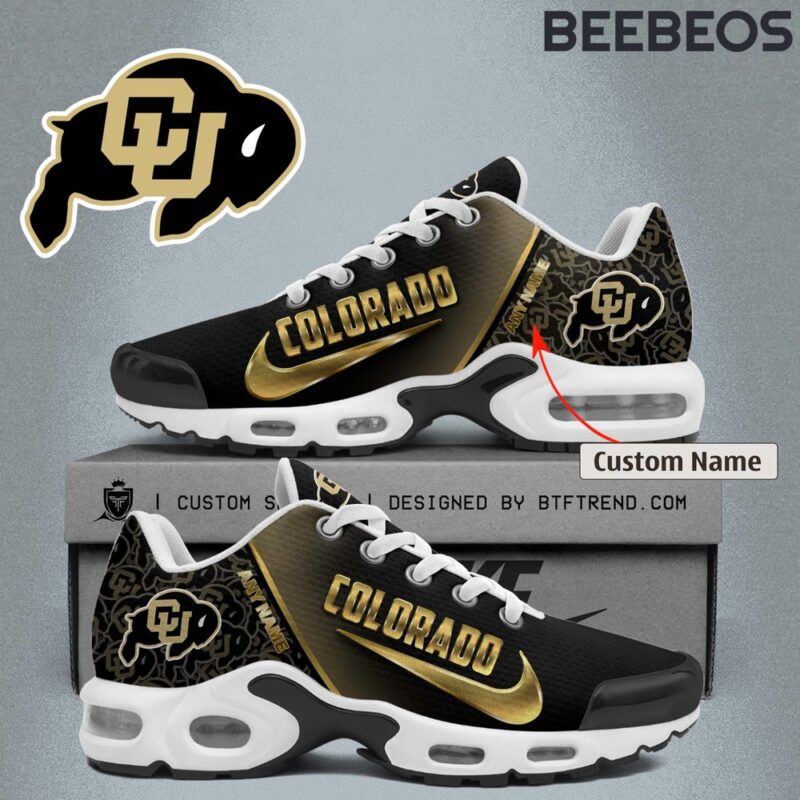 Colorado Buffaloes Personalized Air Max Plus TN Shoes