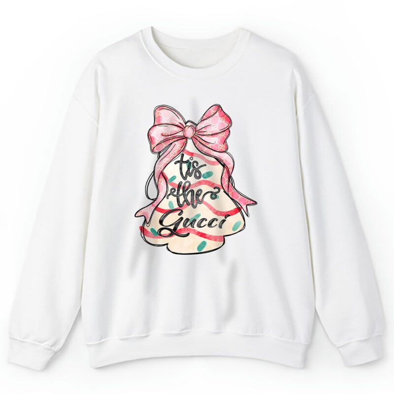 Coquette Christmas Tree Cakes Gucci Unisex Sweatshirt TAS21989 1