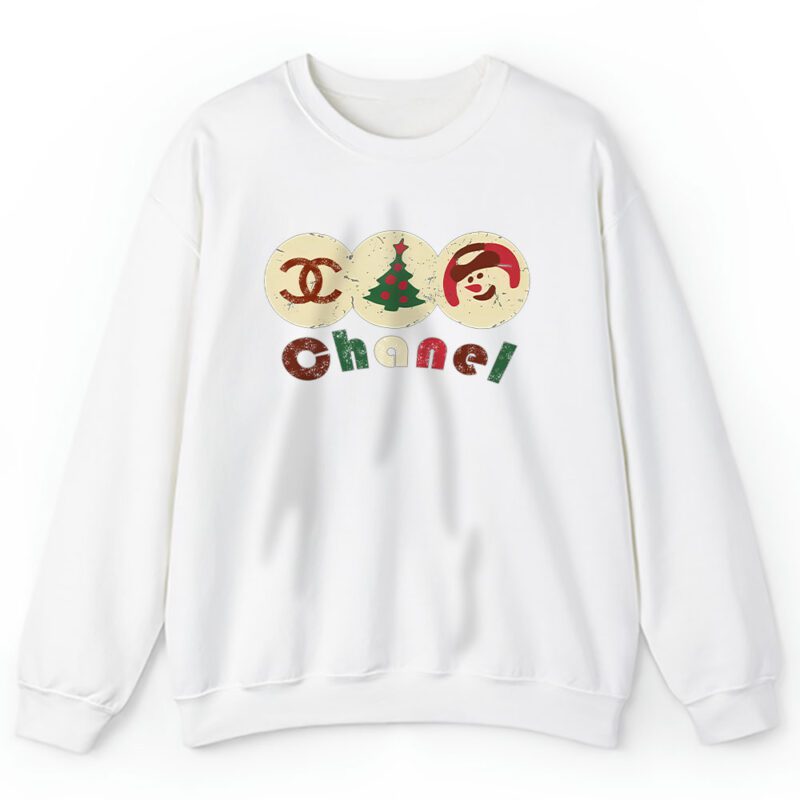Cute Tis The Season Christmas Chanel Unisex Sweatshirt TAS22028 1