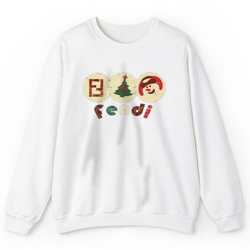 Cute Tis The Season Christmas Fendi Unisex Sweatshirt TAS22032 1