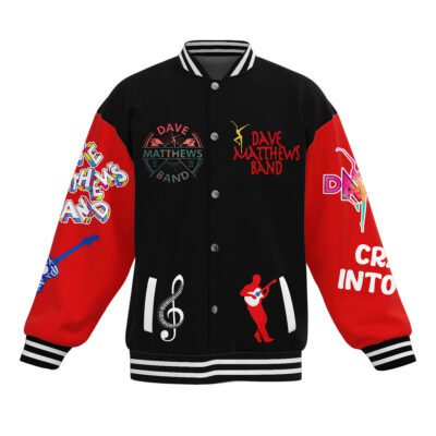 Dave Matthews Band Baseball Jacket For Fan CFB2068 1 Dave Matthews Band Baseball Jacket For Fan CFB2068 1