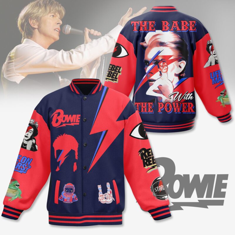 David Bowie Baseball Jacket For Fan CFB2059
