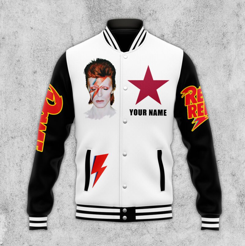 David Bowie Baseball Jacket For Fan CFB2061 2