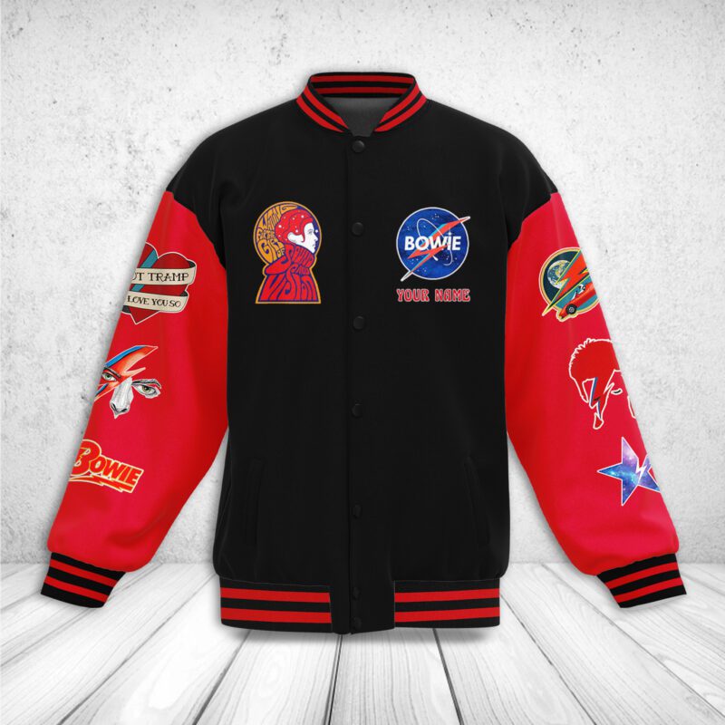 David Bowie Baseball Jacket For Fan CFB2065 1