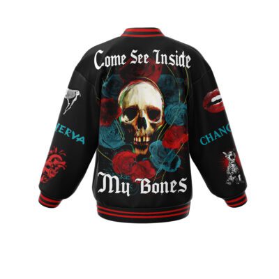 Deftones Baseball Jacket For Fan CFB2050 2 Deftones Baseball Jacket For Fan CFB2050 2