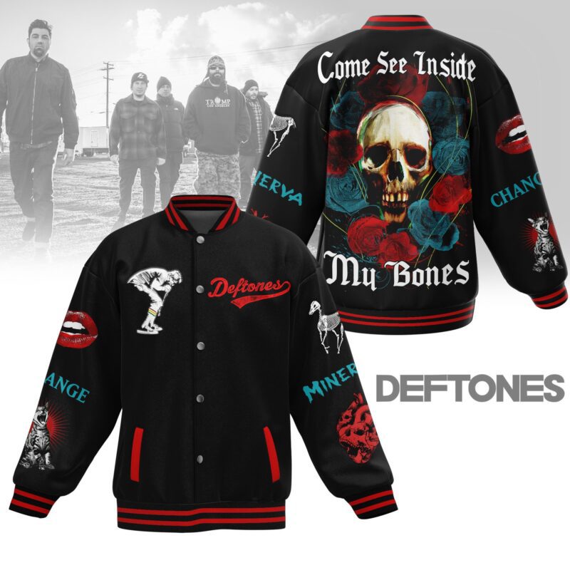 Deftones Baseball Jacket For Fan CFB2050