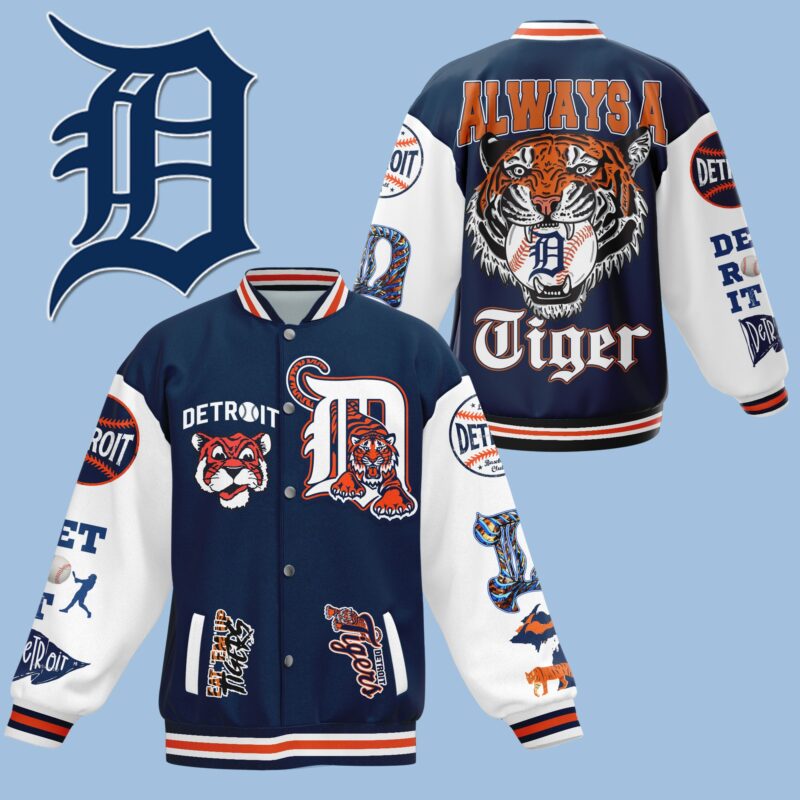 Detroit Tigers MLB Baseball Jacket For Fan CFB1092