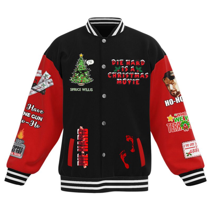 Die Hard Baseball Jacket For Fan CFB2046 2
