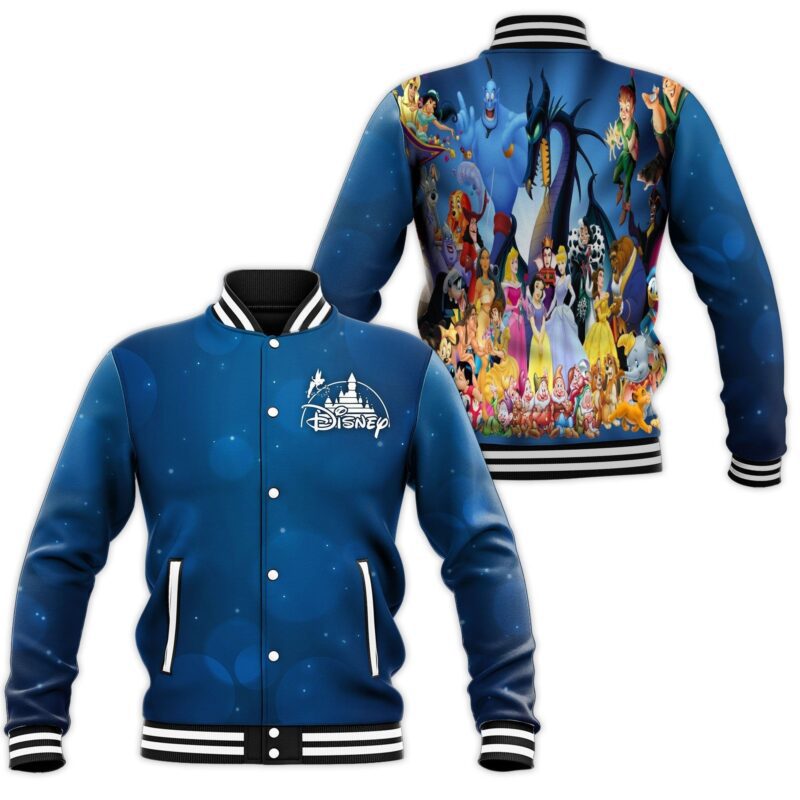 Disney Characters Baseball Jacket For Fan CFB1109