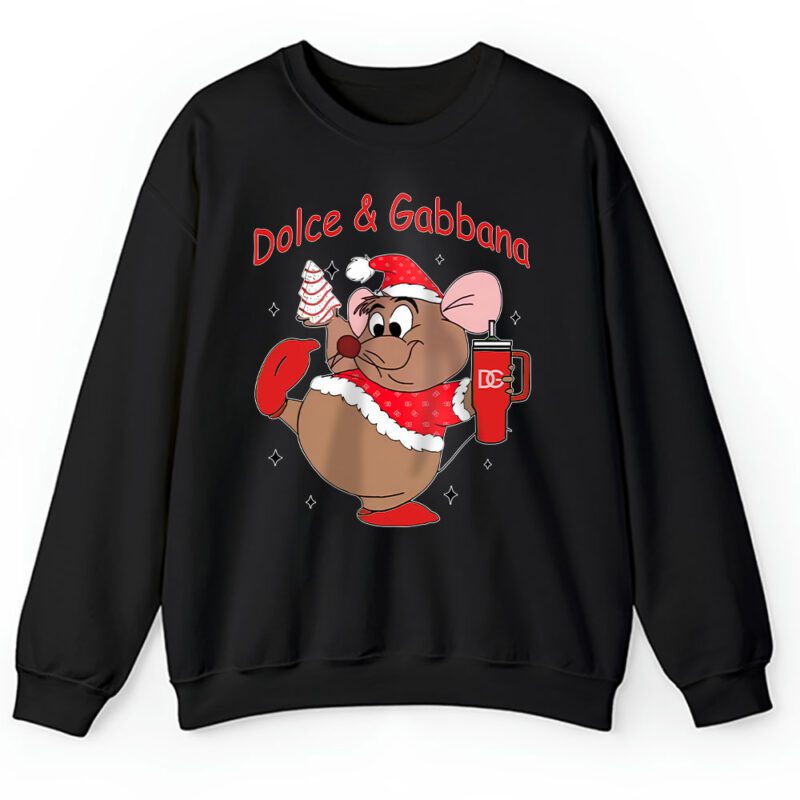 Disney Cute Gus Looking Like A Snack Christmas Dolce & Gabbana Unisex Sweatshirt TAS22039
