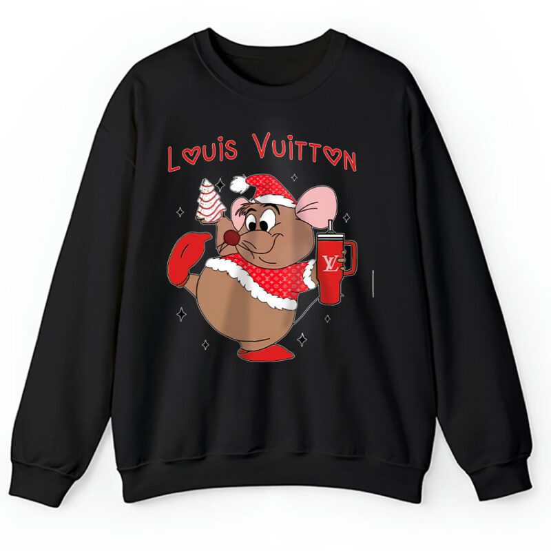 Disney Cute Gus Looking Like A Snack Christmas Louis Vuitton Unisex Sweatshirt TAS22044