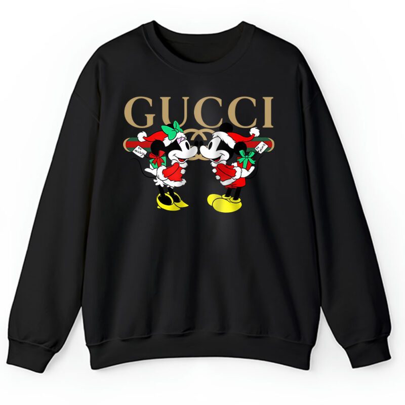 Disney Mickey Christmas Gucci Unisex Sweatshirt TAS22047