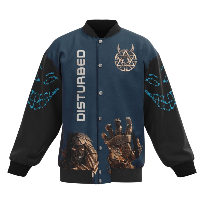 Disturbed Baseball Jacket For Fan CFB1089 1