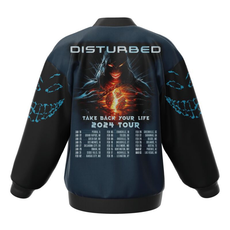 Disturbed Baseball Jacket For Fan CFB1089 2