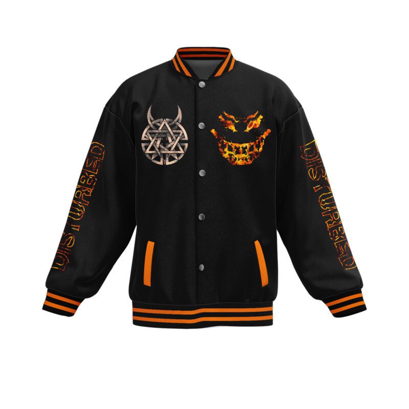 Disturbed Baseball Jacket For Fan CFB2039 1