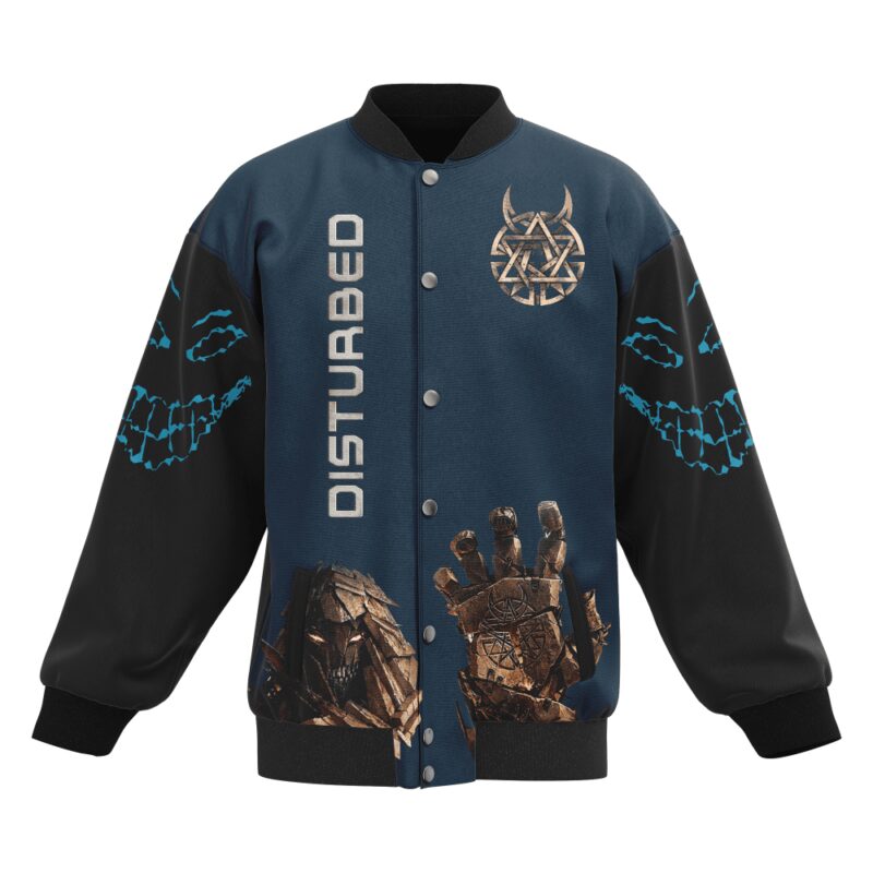 Disturbed Music Baseball Jacket For Fan CFB1194 1