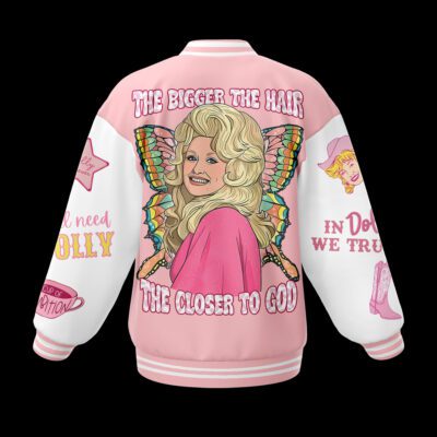 Dolly Parton Baseball Jacket For Fan CFB2036 2