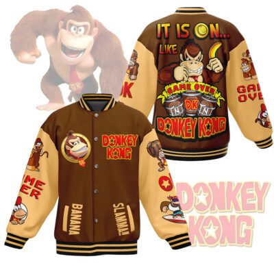 Donkey Kong Baseball Jacket For Fan CFB2033
