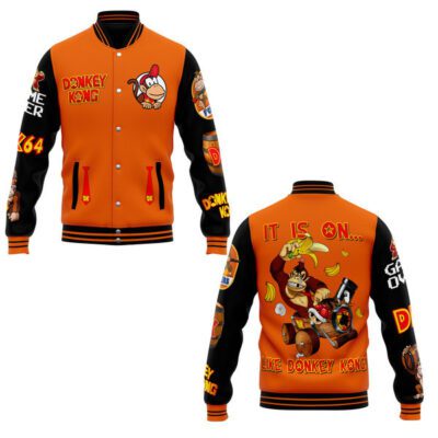 Donkey Kong Baseball Jacket For Fan CFB2035