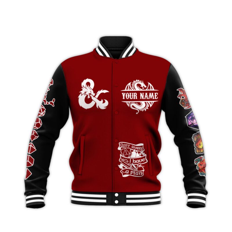 Dungeons And Dragons Baseball Jacket For Fan CFB2022 1