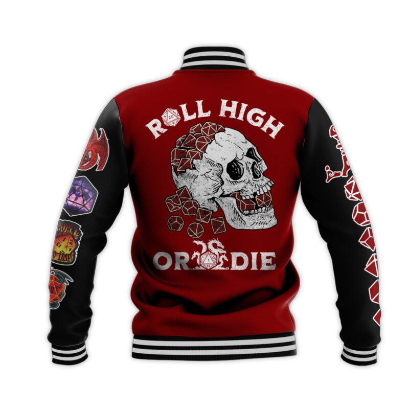 Dungeons And Dragons Baseball Jacket For Fan CFB2022 2
