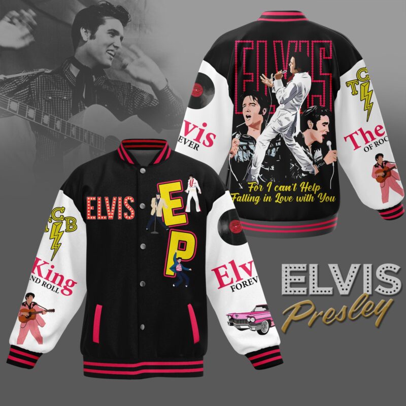 Elvis Presley Baseball Jacket For Fan CFB2018