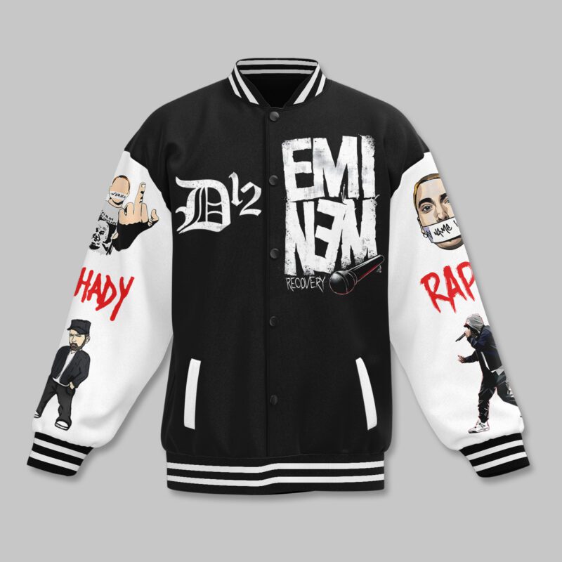 Eminem Baseball Jacket For Fan CFB2013 1