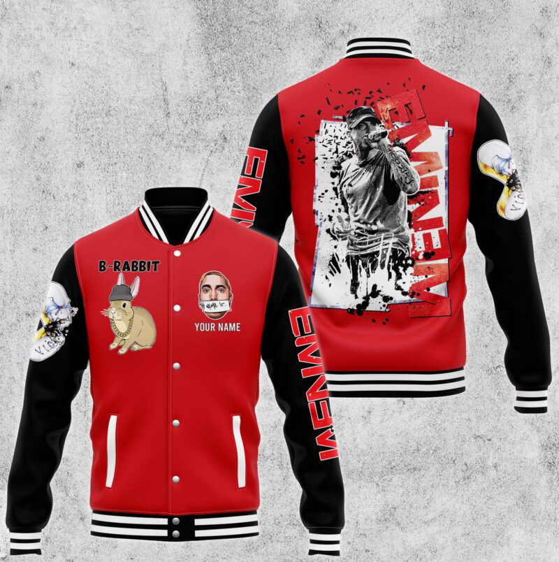 Eminem Baseball Jacket For Fan CFB2014 1