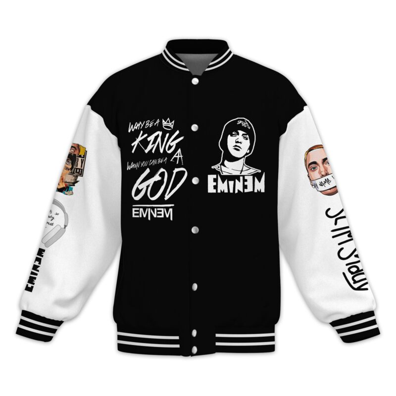 Eminem Baseball Jacket For Fan CFB2015 1