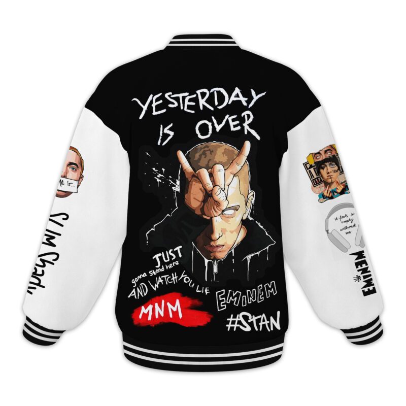 Eminem Baseball Jacket For Fan CFB2015 2