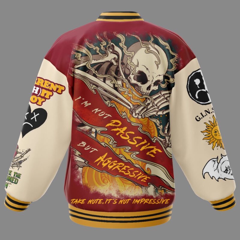 Fall Out Boy Baseball Jacket For Fan CFB2009 1