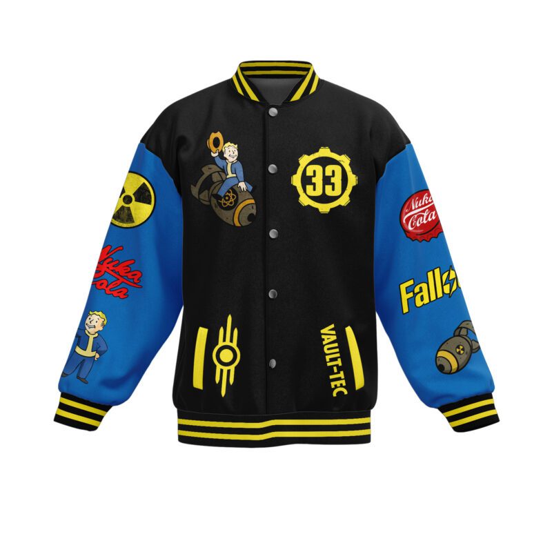 Fallout Baseball Jacket For Fan CFB1999 1