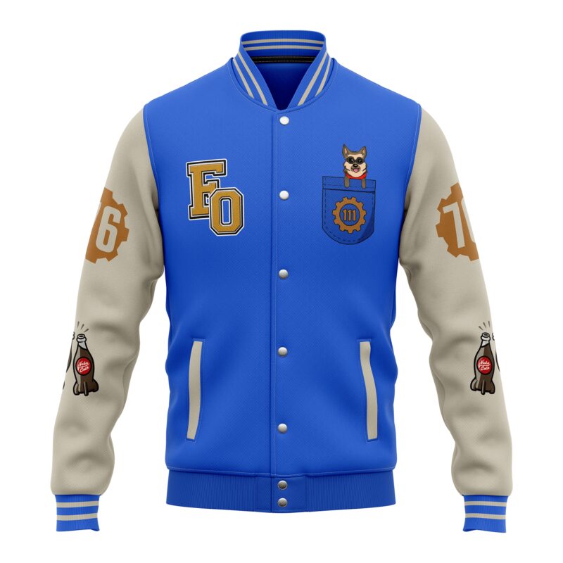 Fallout Baseball Jacket For Fan CFB2008 1