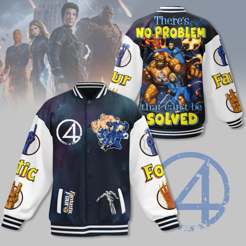Fantastic Four Super Heroes Baseball Jacket For Fan CFB1025