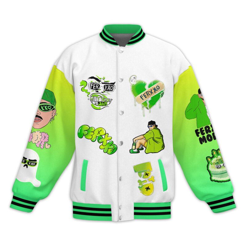 Feid Baseball Jacket For Fan CFB2001 1