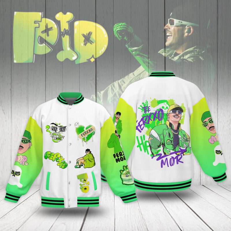Feid Baseball Jacket For Fan CFB2001
