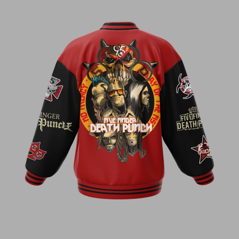 Five Finger Death Punch Baseball Jacket For Fan CFB1990 2