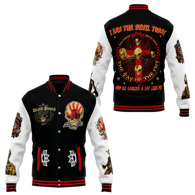 Five Finger Death Punch Baseball Jacket For Fan CFB1996