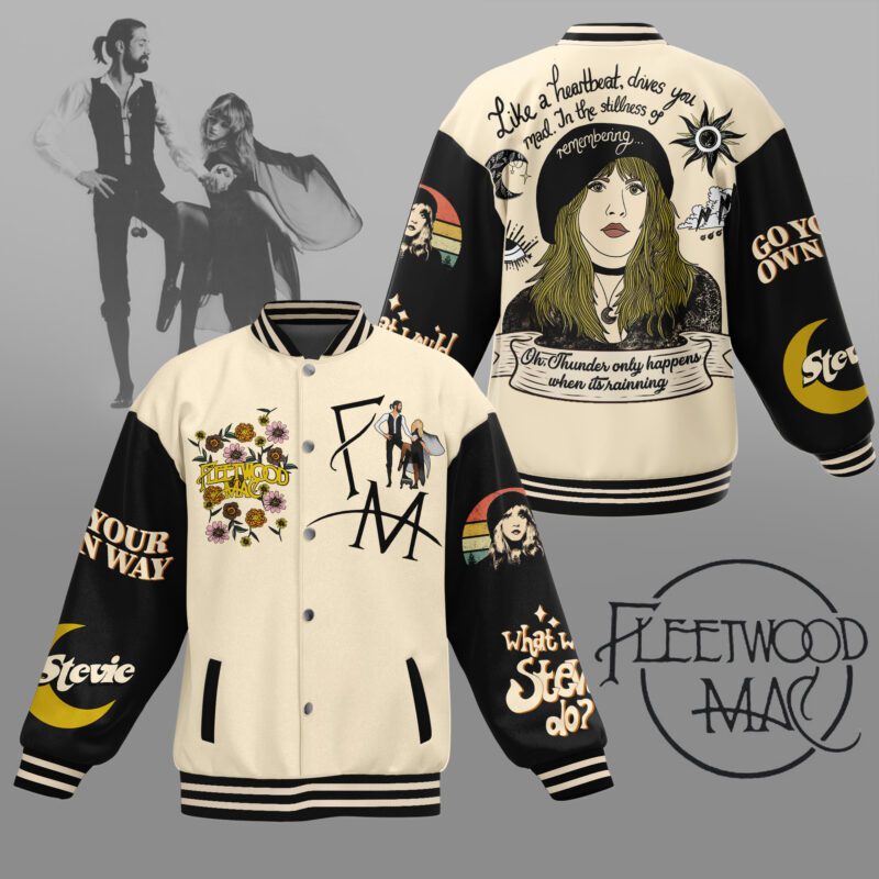 Fleetwood Mac Baseball Jacket For Fan CFB1987