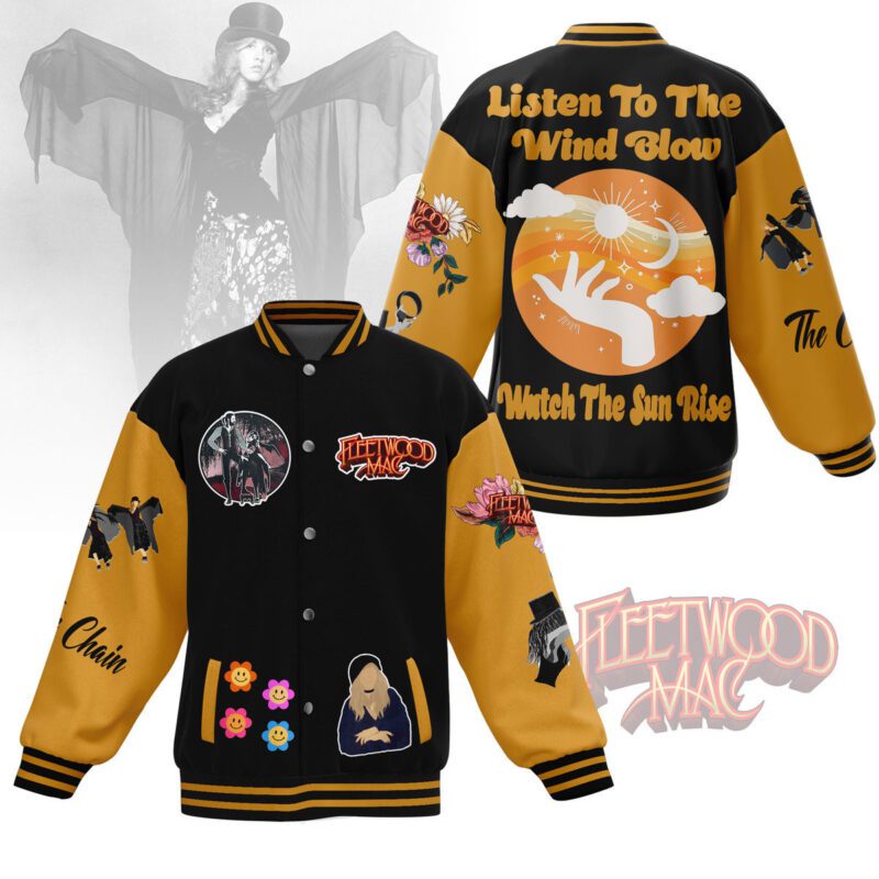 Fleetwood Mac Baseball Jacket For Fan CFB1991